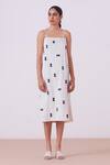 Buy_The Summer House_Cream Susan Strappy Dress_Online_at_Aza_Fashions