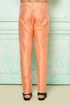 Arihant Rai Sinha_Orange Kurta Silk Plain And Pant Set_at_Aza_Fashions