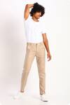 Buy_Son Of A Noble Snob_Beige Linen Trouser_at_Aza_Fashions