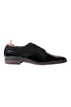 Artimen_Black Velvet Derby Shoes  _Online_at_Aza_Fashions