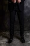 Buy_Soniya G_Black Italian Crepe Shawl Lapel Tuxedo And Pant Set _Online_at_Aza_Fashions