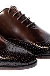 Shop Artimen Brown Handcrafted Brogue Oxfords Online at Aza Fashions Shop_Artimen_Brown Handcrafted Brogue Oxfords _Online_at_Aza_Fashions