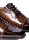 Shop_Artimen_Brown Handcrafted Brogue Oxfords  _Online_at_Aza_Fashions