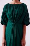 The Summer House_Green Zelda Shift Dress_at_Aza_Fashions