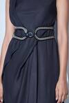 Buy_AMPM_Black Adara Corset Belt  _Online_at_Aza_Fashions