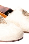 Shop_Artimen_White Embroidered Handcrafted Espadrilles  _Online_at_Aza_Fashions