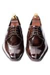 Shop_Artimen_Brown Handcrafted Derby Shoes  _at_Aza_Fashions