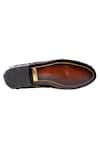 Buy_Artimen_Black Leather Handcrafted Embroidered Loafers _Online_at_Aza_Fashions