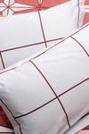 Shop_Kyoona_Orange 100% Cotton Print Holy Azulejos Bedsheet Set _Online_at_Aza_Fashions