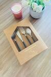 Shop_Mommywise_Enamelled Stainless Steel Cutlery Set - Set Of 4_Online_at_Aza_Fashions