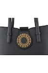 Aranyani_Black Embellished Gemstone Tote Bag_Online_at_Aza_Fashions