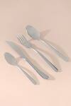 Shop_Table Manners_Silver Stainless Steel Majestic Cutlery Set With Egg Case_Online_at_Aza_Fashions