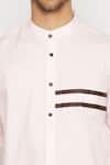 Shop_Lacquer Embassy_Pink 100% Cotton Solid Whilson Shirt  _Online_at_Aza_Fashions