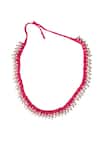 Buy_5elements_Silver Plated Ghunghroo Pinal Thread Necklace _at_Aza_Fashions