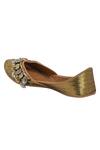 Buy_5elements_Gold Coin Tassel Juttis _Online_at_Aza_Fashions