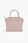 Shop_Tan & Loom_Pink Textured Leather Sling Bag _Online_at_Aza_Fashions