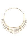 Shop_Saga Jewels_Multi Color Diamond Studded Necklace Set_Online_at_Aza_Fashions