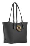 Buy_Aranyani_Black Embellished Gemstone Tote Bag_Online_at_Aza_Fashions