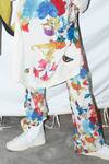 Shop_Anamika Khanna_Multi Color Printed Silk Tunic And Pant Set_Online_at_Aza_Fashions
