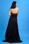 Shop_Ambrosia_Black Embroidery Straight Across Gown _at_Aza_Fashions