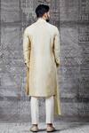 Shop_Shantnu Nikhil_White Organza Bundi And Kurta Set_Online_at_Aza_Fashions