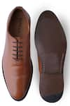 Shop_Rapawalk_Brown Handcrafted Wholecut Oxford Shoes  _at_Aza_Fashions