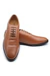 Rapawalk_Brown Handcrafted Wholecut Oxford Shoes  _Online_at_Aza_Fashions