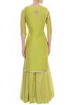 Shop_Amrita Thakur_Green Embellished Kurta Set_at_Aza_Fashions