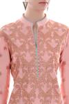 Aiman_Pink Embroidered Kurta Set_at_Aza_Fashions