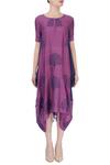 Shop_Sayantan Sarkar_Purple Printed Tunic_Online_at_Aza_Fashions