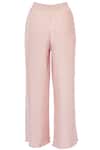 Kavita Bhartia_Pink High Waist Pants For Women_Online_at_Aza_Fashions