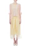 Shop_Kavita Bhartia_Pink V Neck Embroidered Kaftan Top  _Online_at_Aza_Fashions