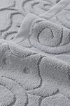 Houmn_Blue 100% Cotton Weaves Terry Daydream Towel Set _Online_at_Aza_Fashions