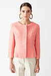 Buy_Payal Pratap_Peach Cori Button Down Jacket_at_Aza_Fashions