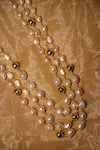 Buy_Ishhaara_Gold Plated Layered Baroque Pearl Necklace 