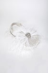 Eena_White Alani Embellished Circular Clutch _Online_at_Aza_Fashions