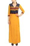 Buy_Soup by Sougat Paul_Yellow Printed Overlay Jumpsuit _at_Aza_Fashions