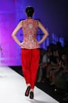 Shop_MANDIRA WIRK - Indian_Pink Dark Dhoti Pants _at_Aza_Fashions