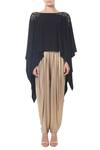 Buy Namrata Joshipura Black Golden Lame Dhoti Pants at Aza Fashions Buy_Namrata Joshipura_Black Golden Lame Dhoti Pants_at_Aza_Fashions