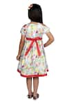 Shop_Ribbon Candy_Multi Color Cotton Cold Shoulder Printed Dress _at_Aza_Fashions