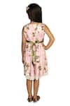 Shop_Ribbon Candy_Pink Cotton Floral Print Dress _at_Aza_Fashions