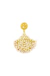 Zariin_Gold Plated Beads Filigree Danglers _Online_at_Aza_Fashions