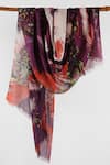 Buy_Pashma_Pink Printed Silk Cashmere Scarf _at_Aza_Fashions