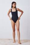 Buy_The Summer House_Black Jolene Swimsuit_at_Aza_Fashions