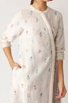 Payal Pratap_White Handloom Cotton Tunic _at_Aza_Fashions