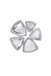 ISHARYA_Silver Plated Mirrors Inayat Stud Earrings _Online_at_Aza_Fashions