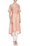 Sahil Kochhar_Coral Chanderi Embroidered Sequin And Bead Kurta  _Online_at_Aza_Fashions