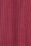 Urvashi Kaur_Pink V Neck Organic Cotton Slip Dress  _at_Aza_Fashions