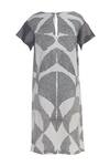 Shop Urvashi Kaur Gray Cotton Embroidery Round Neck Tie And Dye Midi Dress Online at Aza Fashions Shop_Urvashi Kaur_Gray Cotton Embroidery Round Neck Tie And Dye Midi Dress _Online_at_Aza_Fashions