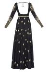 Shop Neeta Lulla Black Embroidered Anarkali Gown Online at Aza Fashions Shop_Neeta Lulla_Black Embroidered Anarkali Gown_Online_at_Aza_Fashions